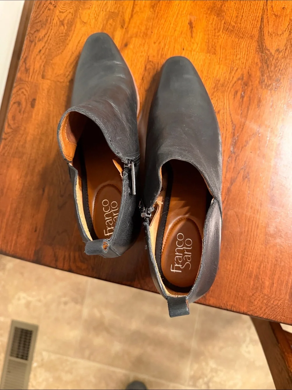 Franco Sarto Ankle Booties size 10